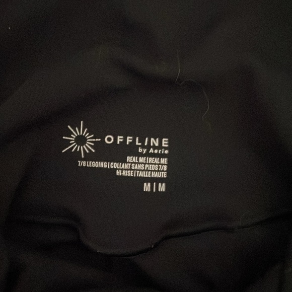 Aerie OFFLINE By Aerie Real Me High Waisted Ruched Legging - Picture 8 of 8